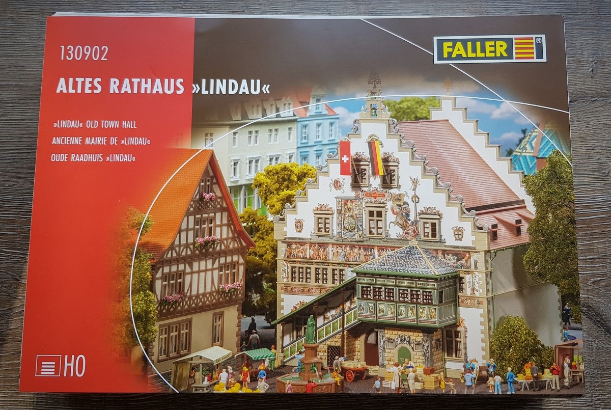 Faller 130902 Ho Old Town Hall Lindau # New Original Packaging ##