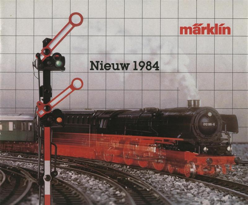 h0-inutilisé Märklin catalogue 1984/1985 